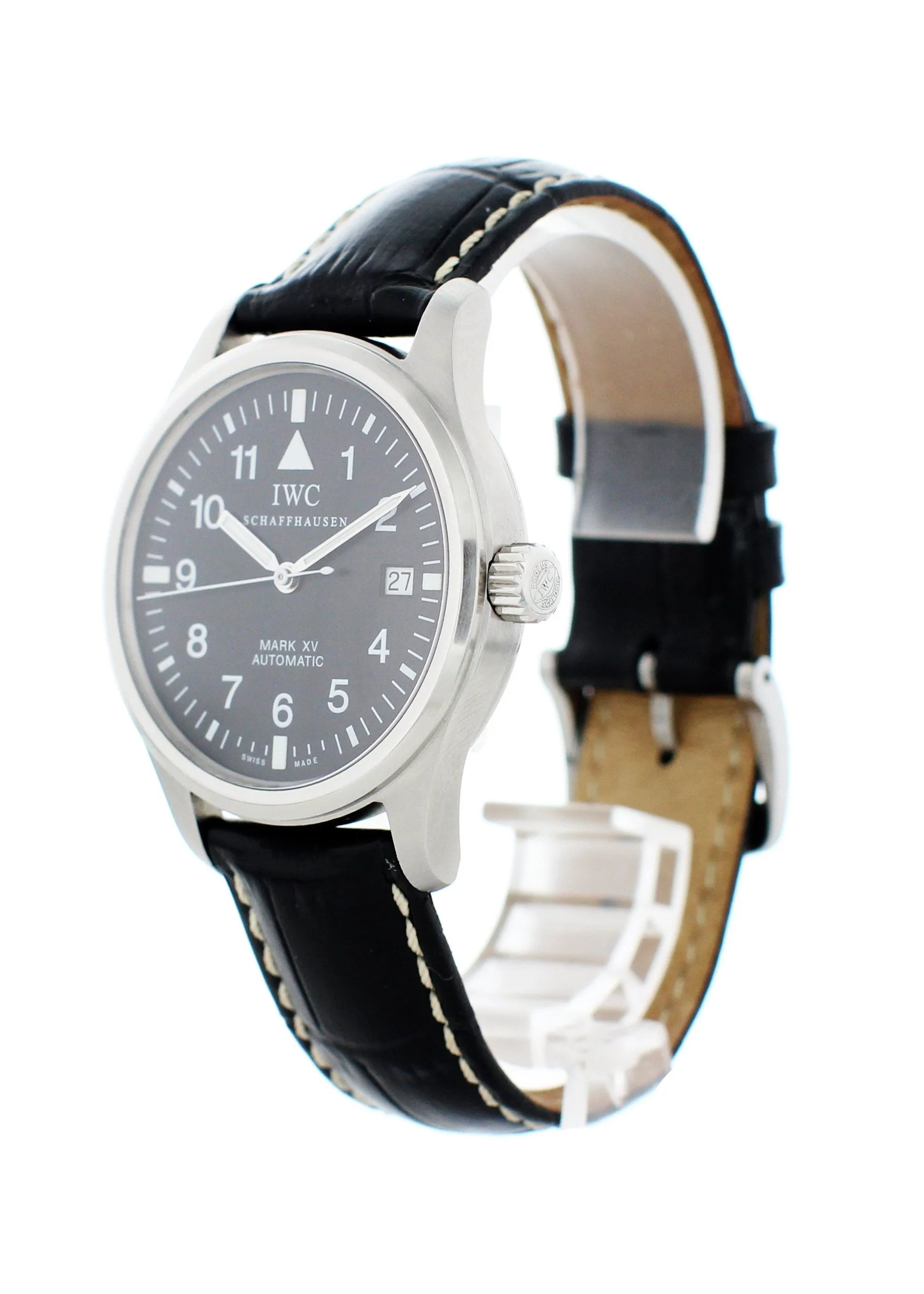Iwc Pilot Mark XV IW325311 Mens Watch Box Papers