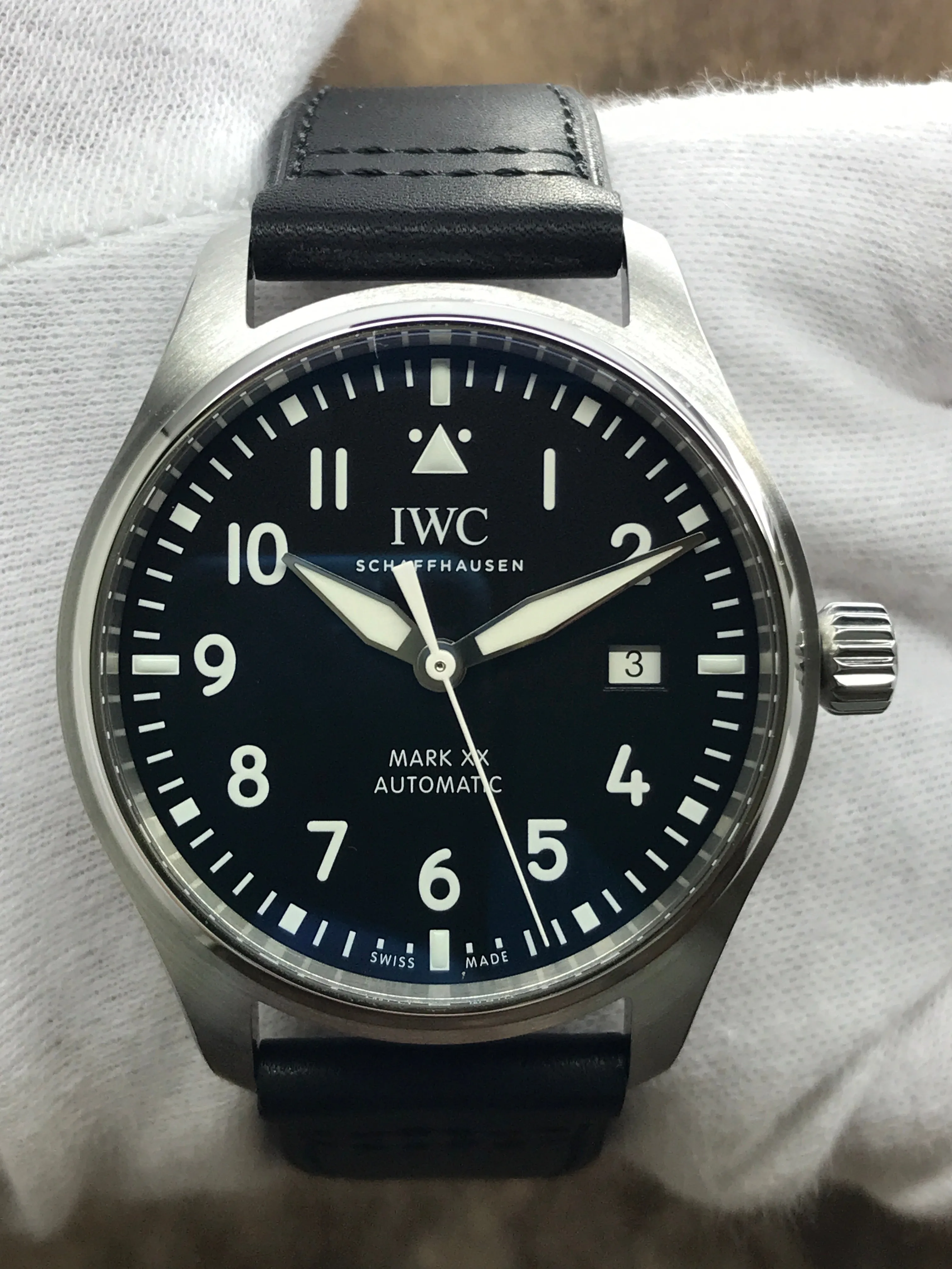 IWC Pilot Mark XX IW328201 Black Dial Automatic Men's Watch