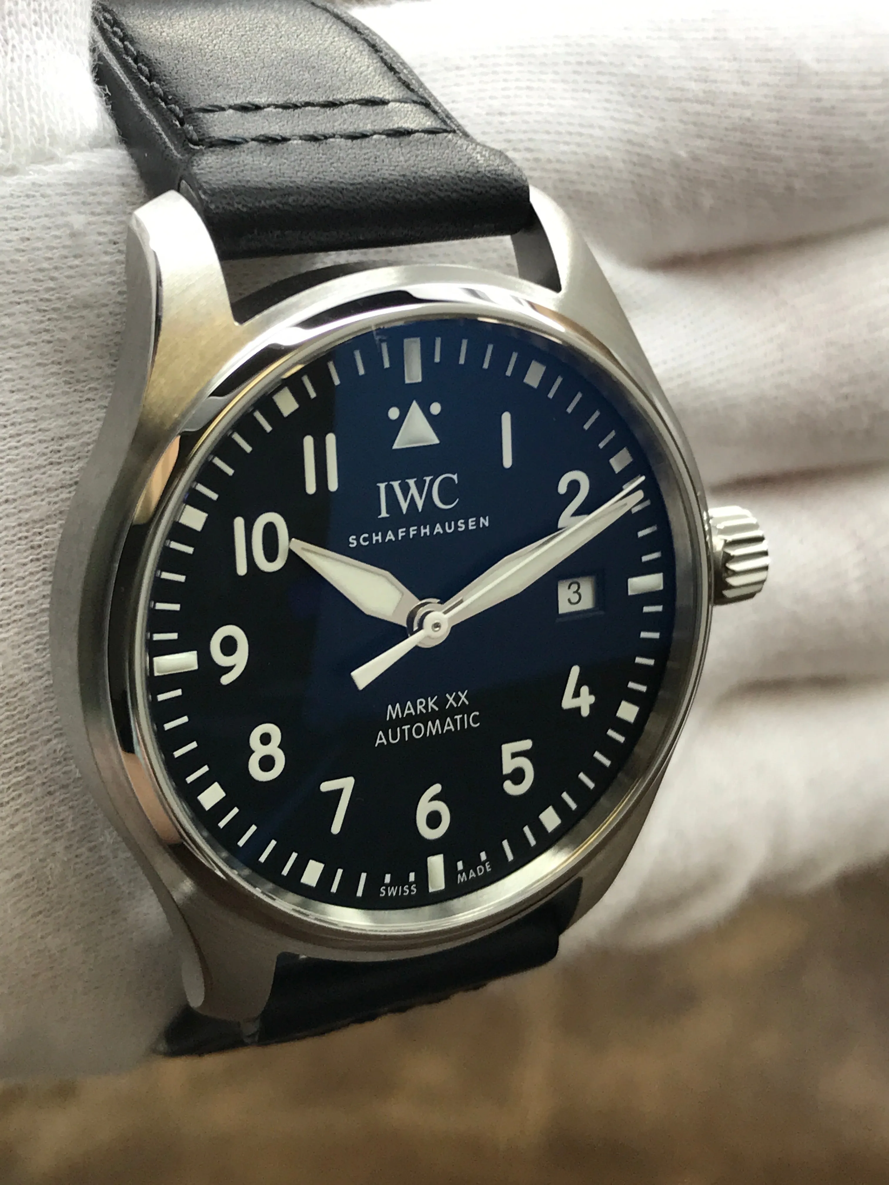 IWC Pilot Mark XX IW328201 Black Dial Automatic Men's Watch