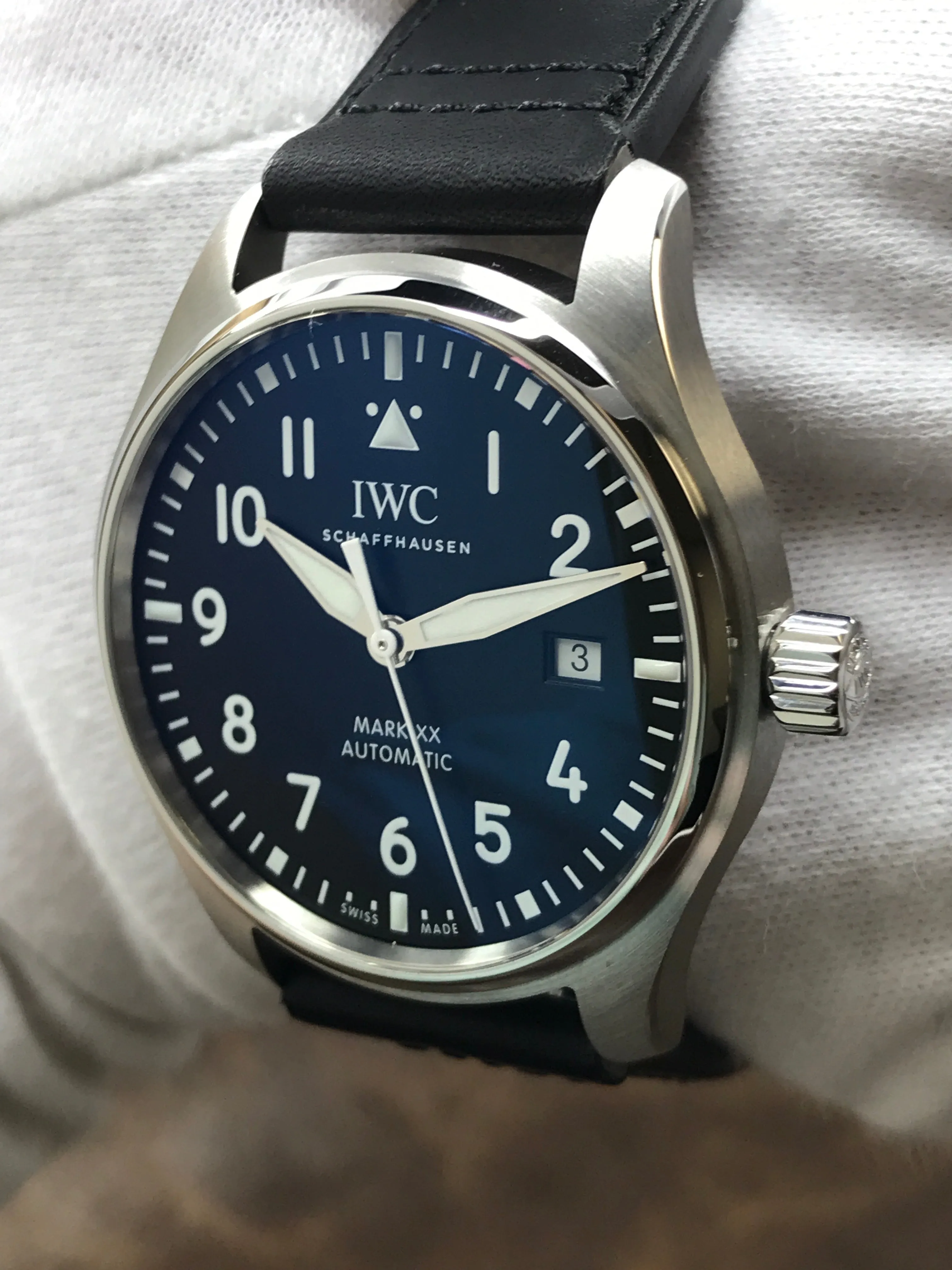 IWC Pilot Mark XX IW328201 Black Dial Automatic Men's Watch