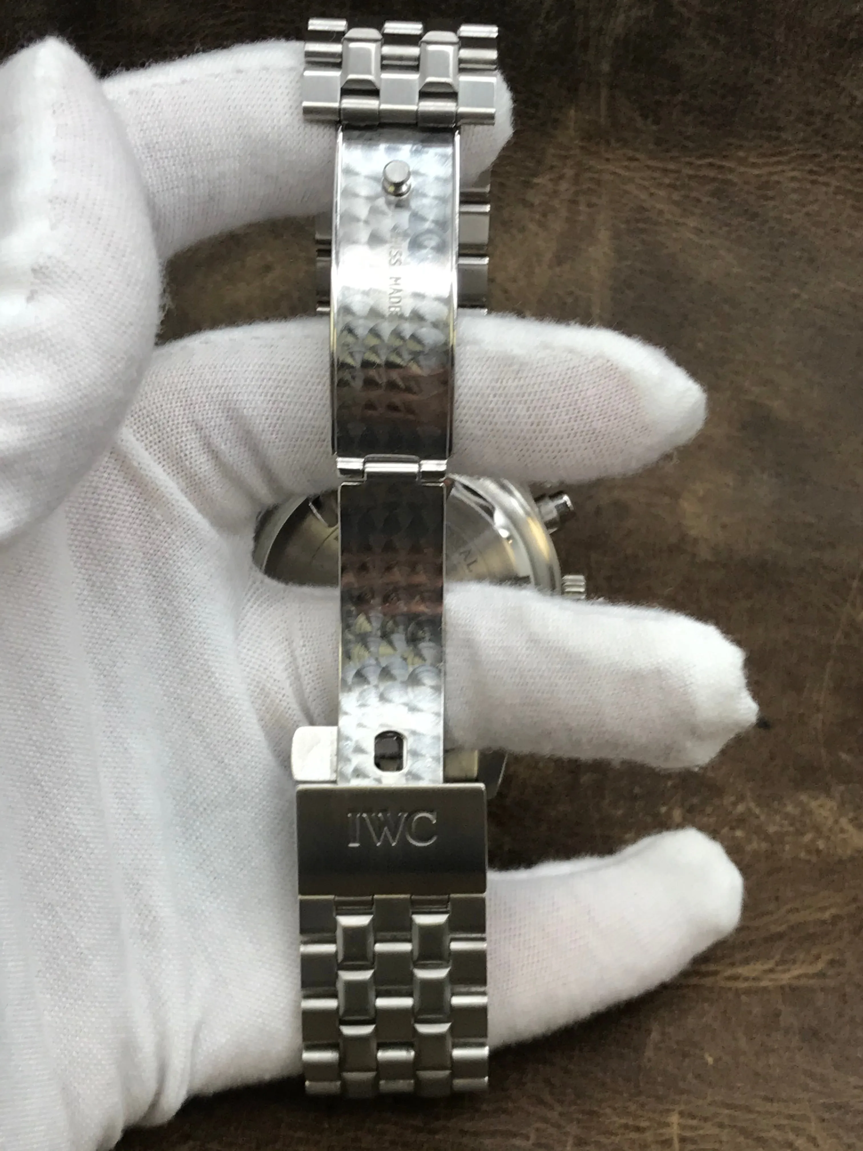 IWC Pilot Spitfire IW371705 Silver Dial Automatic Men's Watch