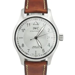 IWC Pilot Spitfire Mark XV Silver 38mm Stainless Steel Automatic Watch IW325313