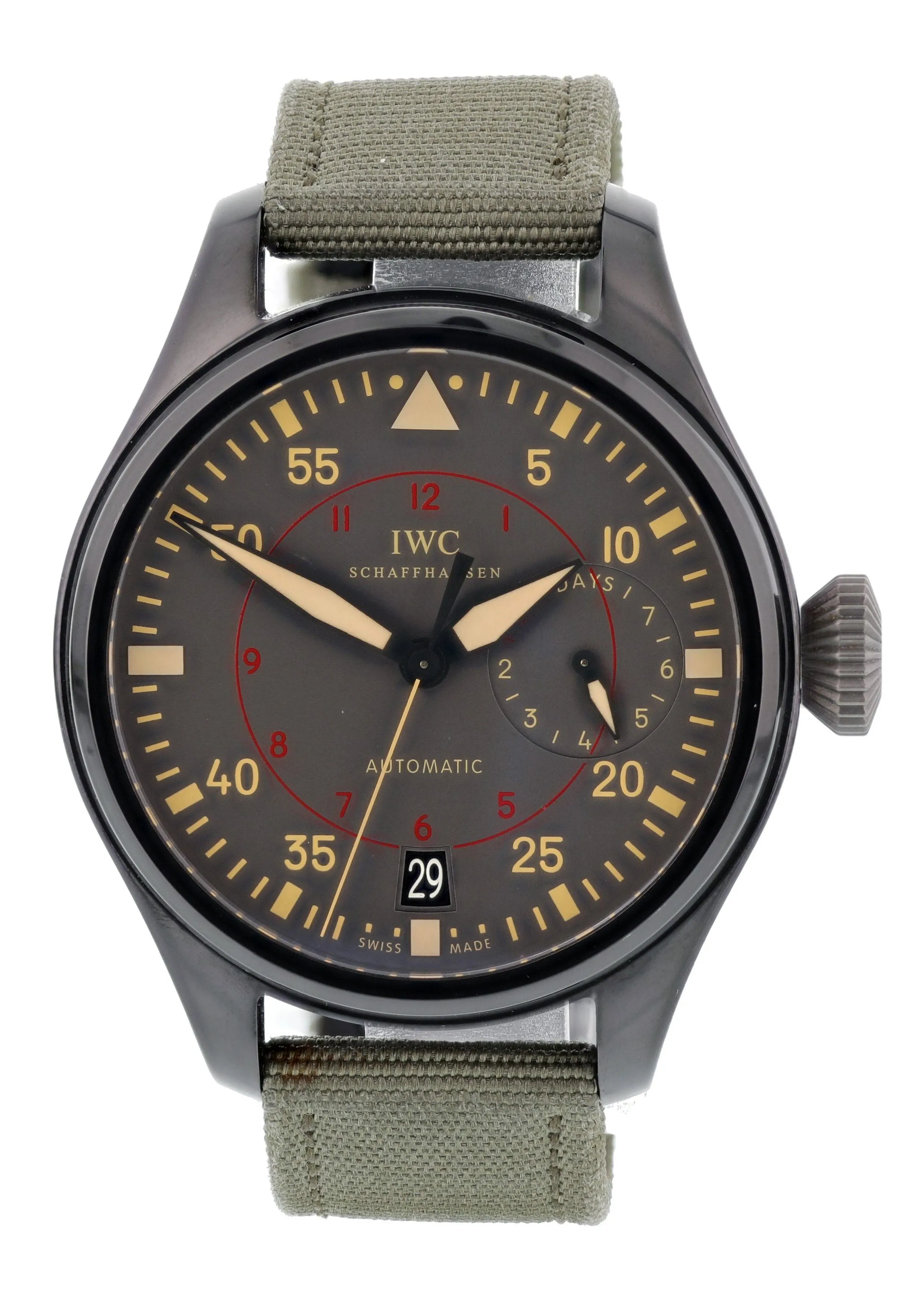 IWC Pilot Top Gun IW501902 Anthracite Dial Men's Watch