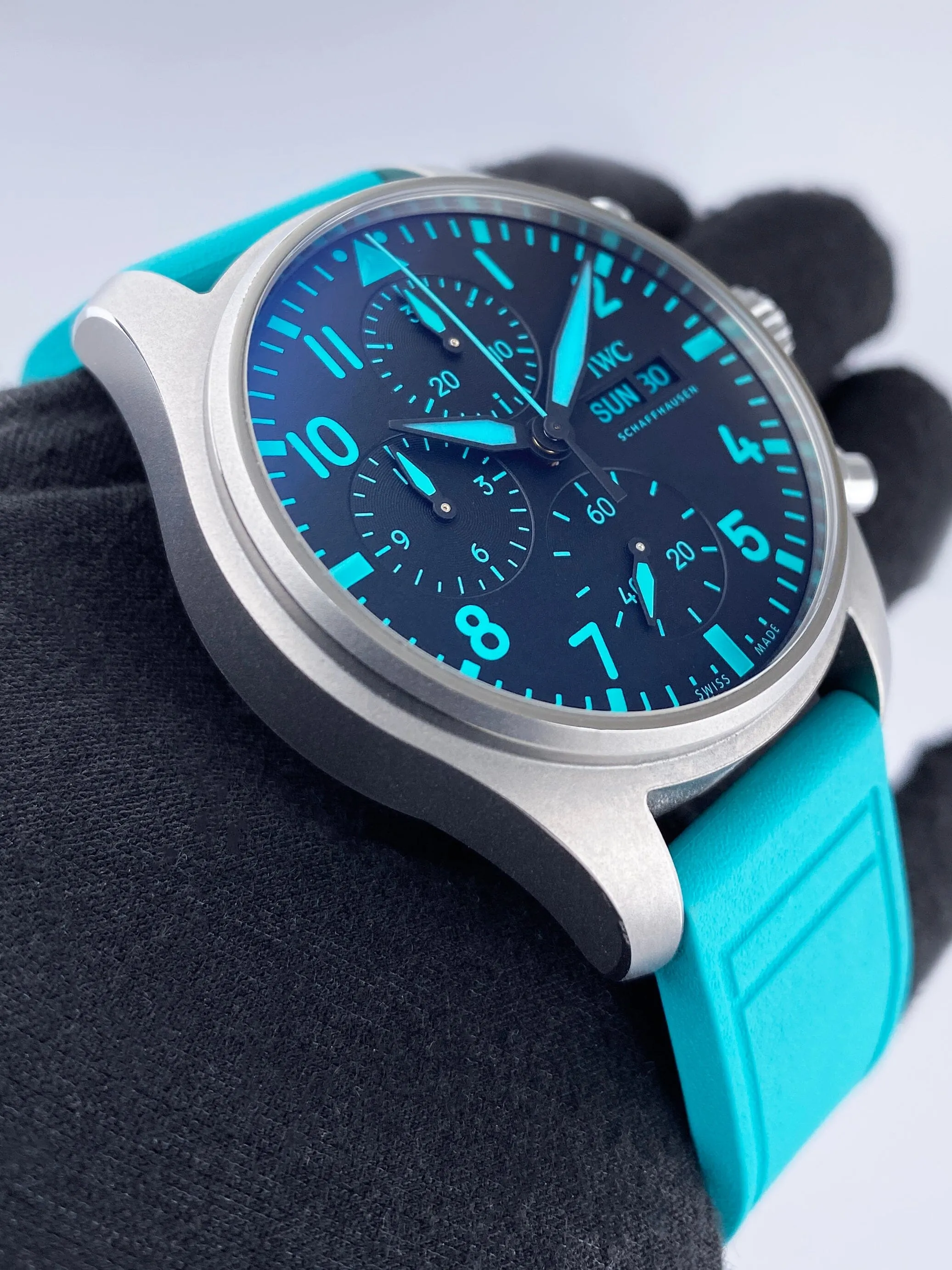 IWC Pilot's IW388108 41 Edition “Mercedes-AMG PETRONAS Formula One™ Team” Watch Box Papers