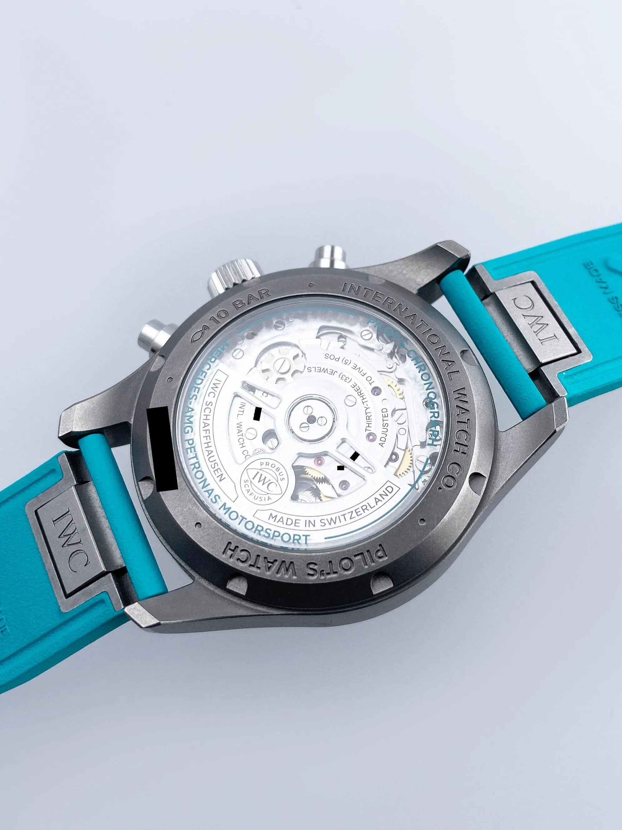 IWC Pilot's IW388108 41 Edition “Mercedes-AMG PETRONAS Formula One™ Team” Watch Box Papers