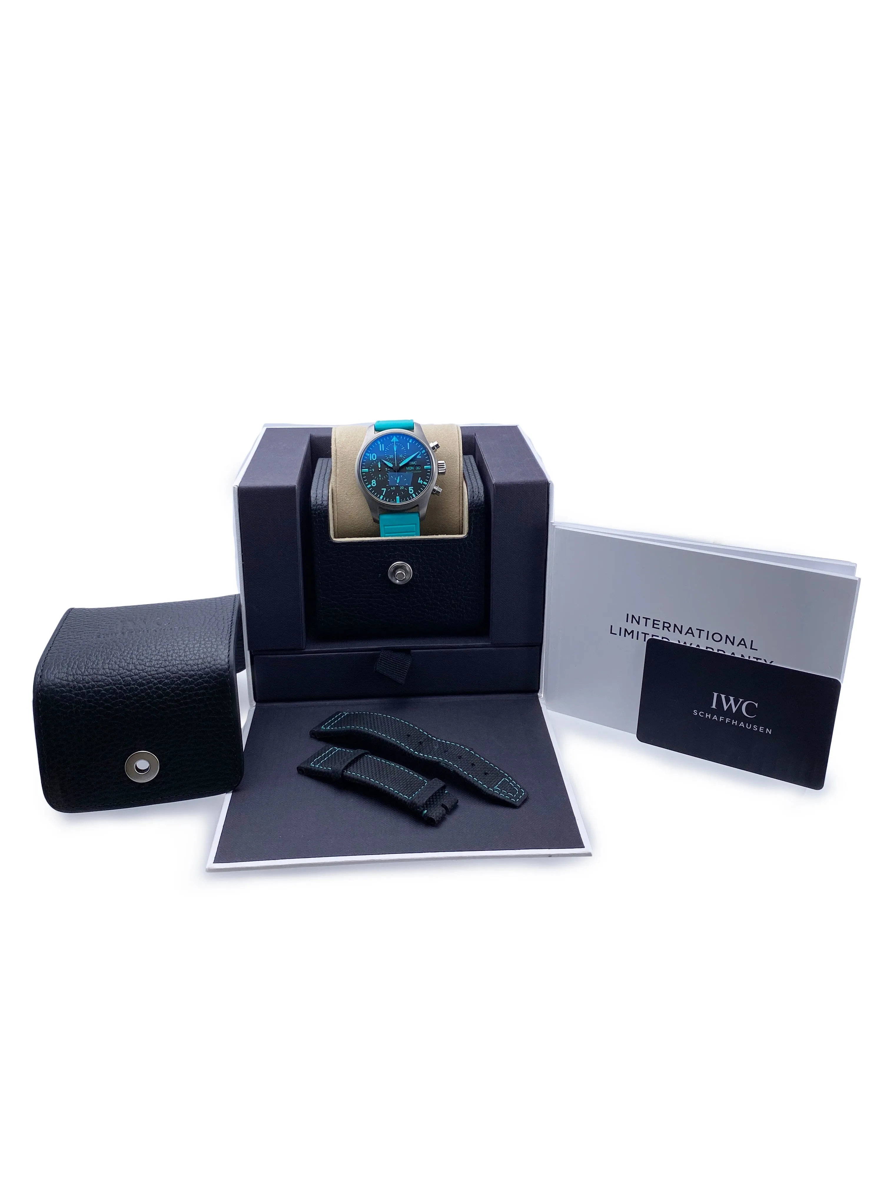 IWC Pilot's IW388108 41 Edition “Mercedes-AMG PETRONAS Formula One™ Team” Watch Box Papers