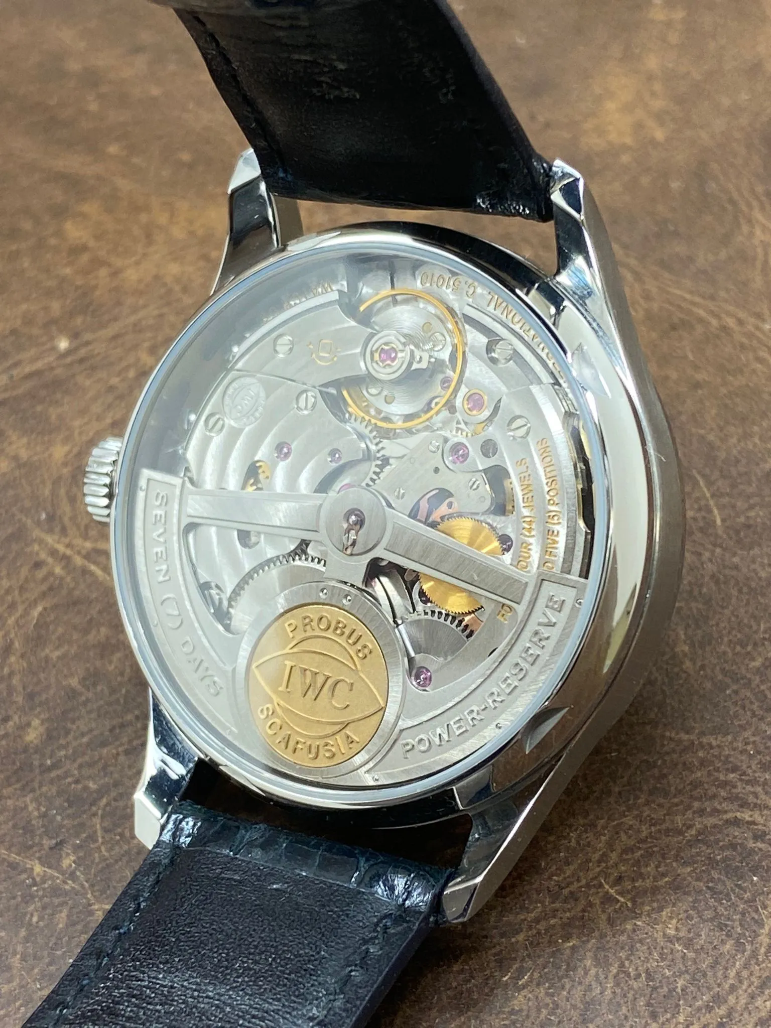 IWC Portuguese 7 days 42mm IW500107 White Dial Automatic Men's Watch