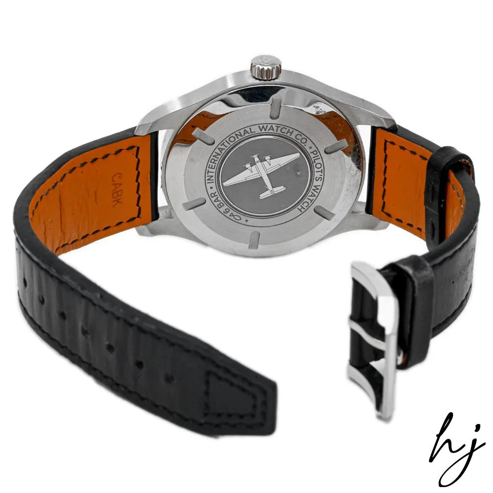 IWC Schaffhausen Men's Pilot Mark XVIII Stainless Steel 40mm Black Arabic Dial Watch Reference #: IW327009