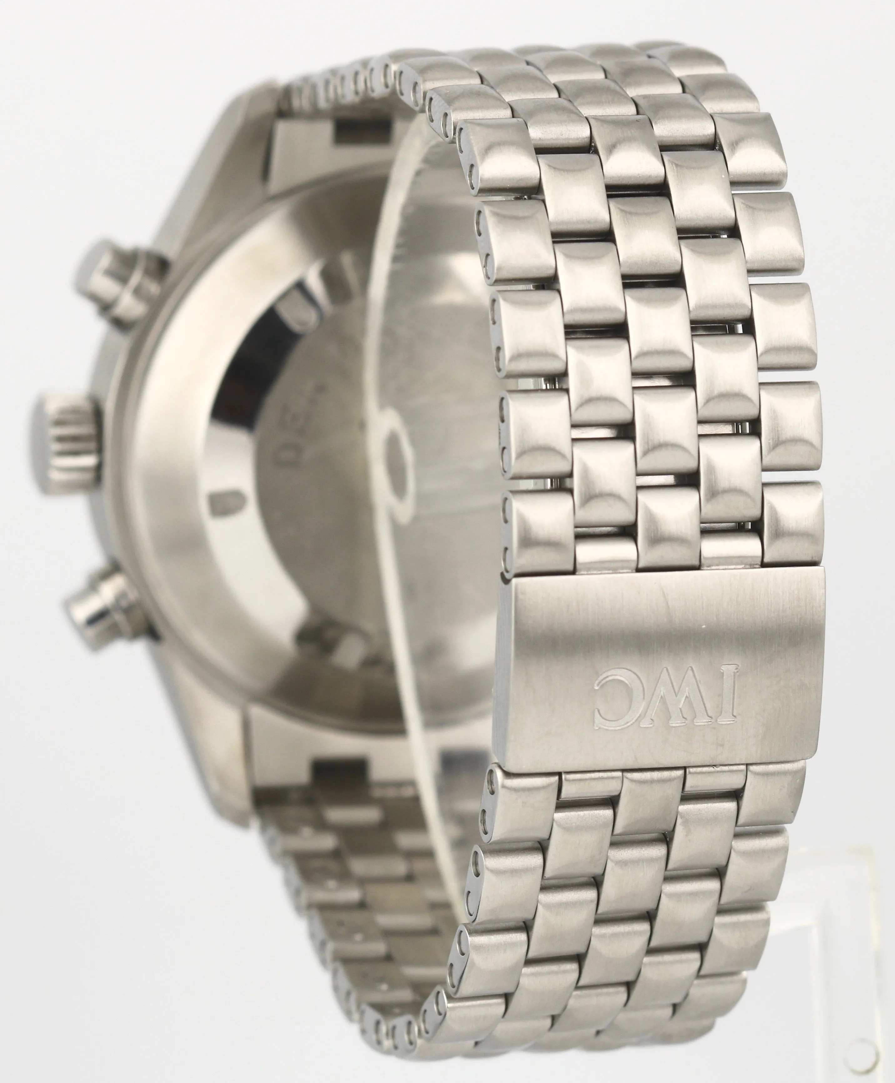 IWC Schaffhausen Pilot Doppelchronograph Automatic Ref. 3713 42mm Steel Watch