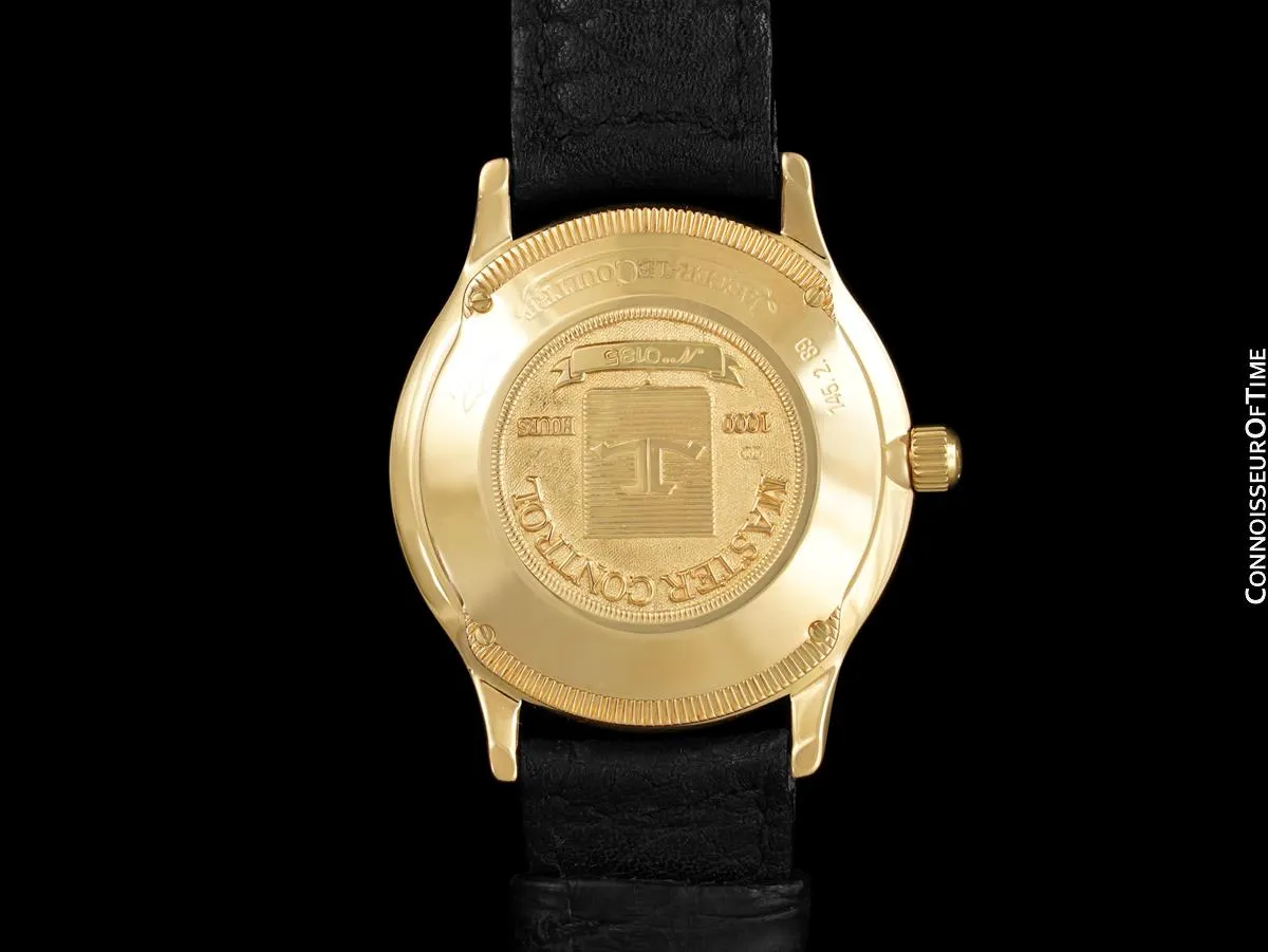 Jaeger-LeCoultre Master Control Automatic Mens Watch, 18K Rose Gold - Papers & Boxes