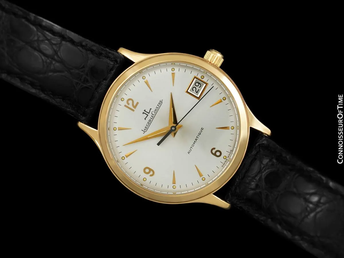 Jaeger-LeCoultre Master Control Automatic Mens Watch, 18K Rose Gold - Papers & Boxes