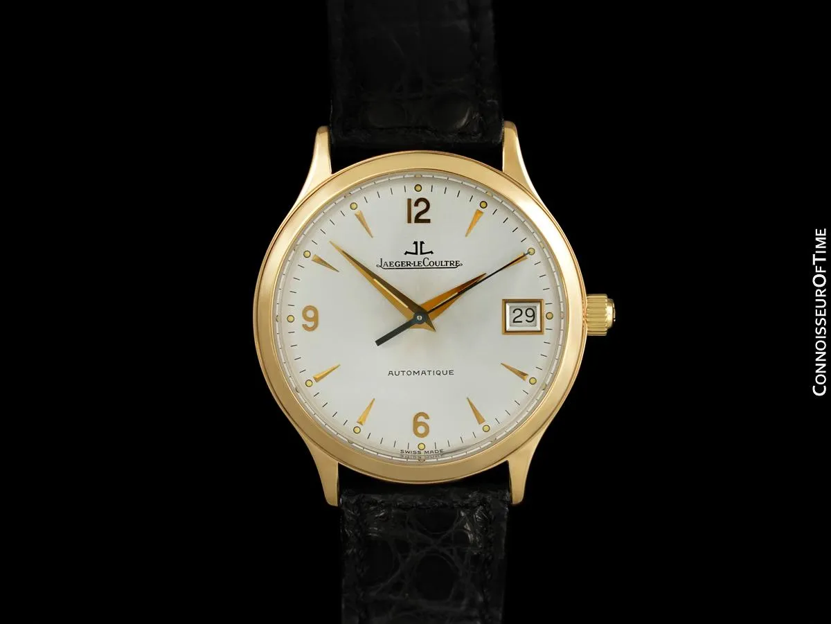 Jaeger-LeCoultre Master Control Automatic Mens Watch, 18K Rose Gold - Papers & Boxes