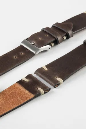 JPM Italian Shell Cordovan Watch Strap in BROWN
