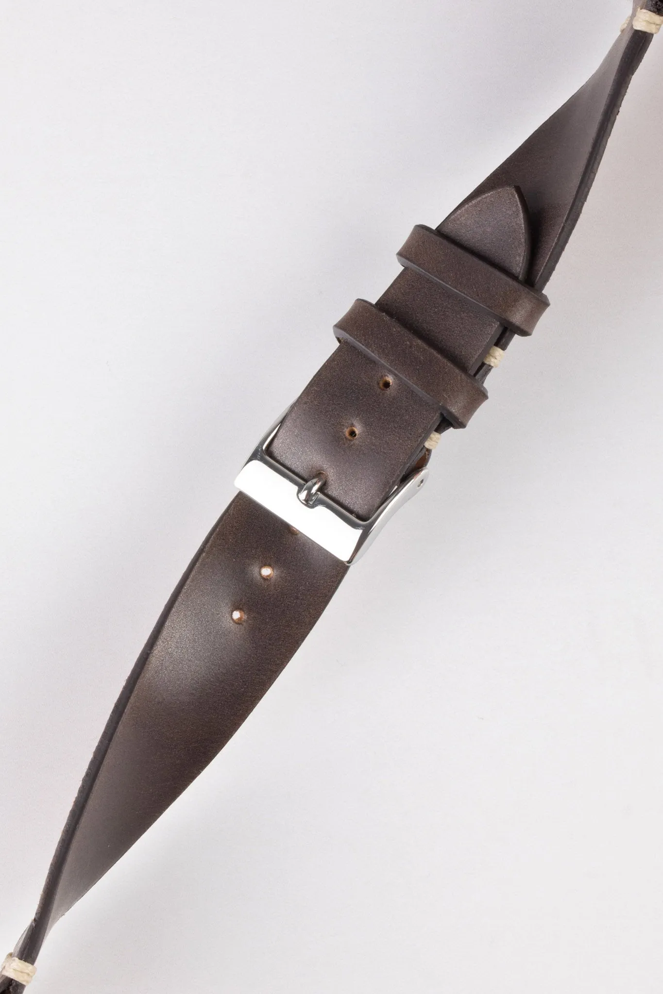 JPM Italian Shell Cordovan Watch Strap in BROWN