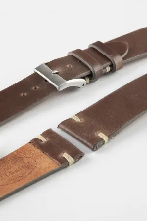 JPM Italian Shell Cordovan Watch Strap in TAUPE