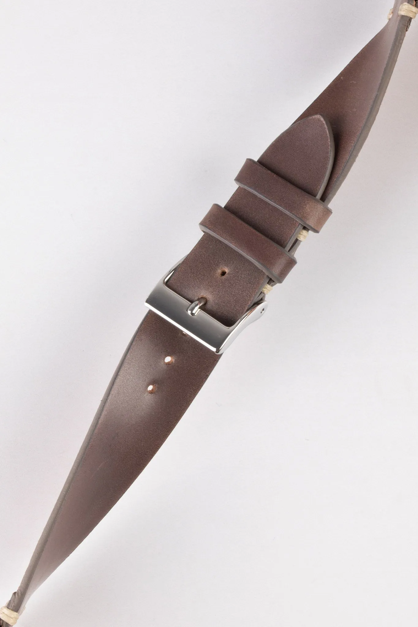 JPM Italian Shell Cordovan Watch Strap in TAUPE