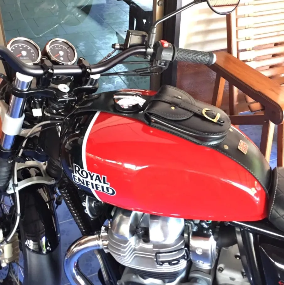 KB-TBUJC - Tank Bag w/ Union Jack Pin for Center Gas Cap
