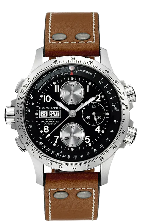 KHAKI X-WIND AUTO CHRONO H77616533