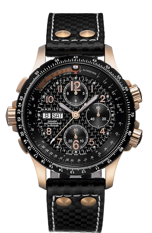 KHAKI X-WIND AUTO CHRONO H77696793