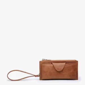 Kyla RFID Wallet in Brown
