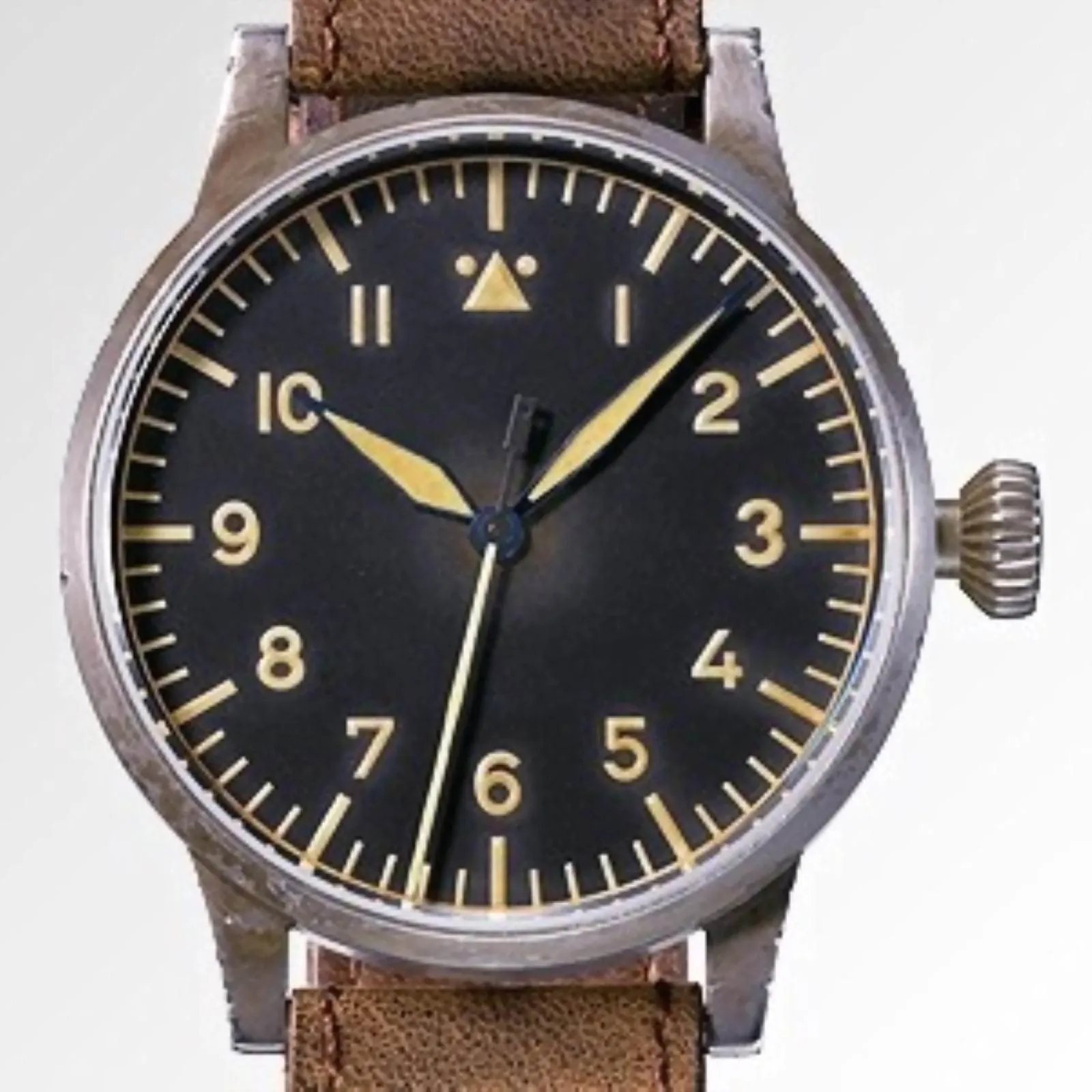Laco 1925 Erbstuck Saarbrucken 45mm Black Automatic Steel 861933