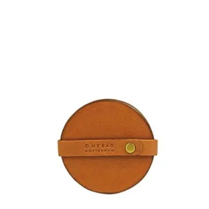 Leather Coasters (Set of 4)- Wild Oak Soft Grain Leather