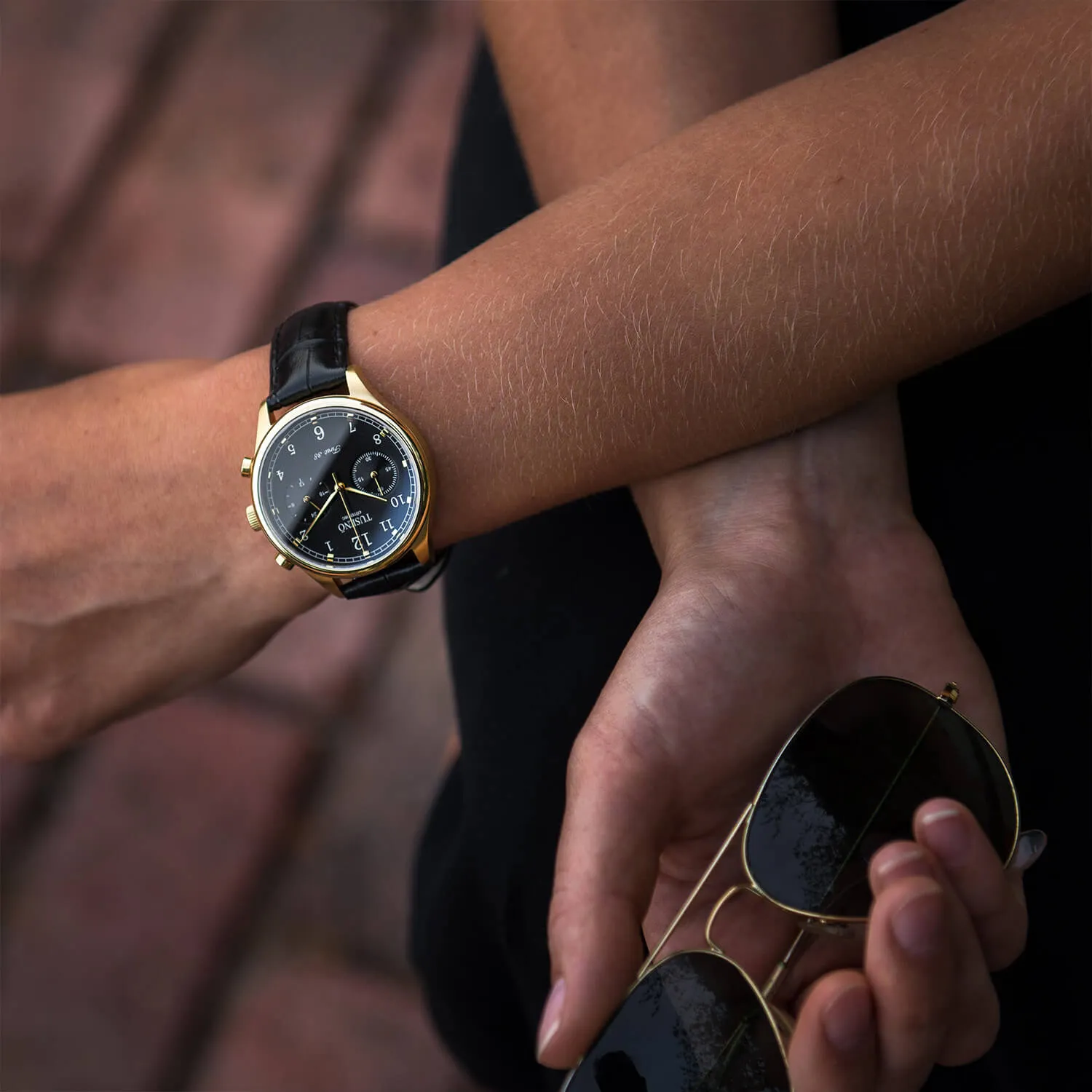 LEATHER STRAP – BLACK