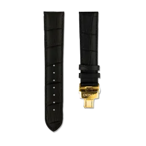 LEATHER STRAP – BLACK