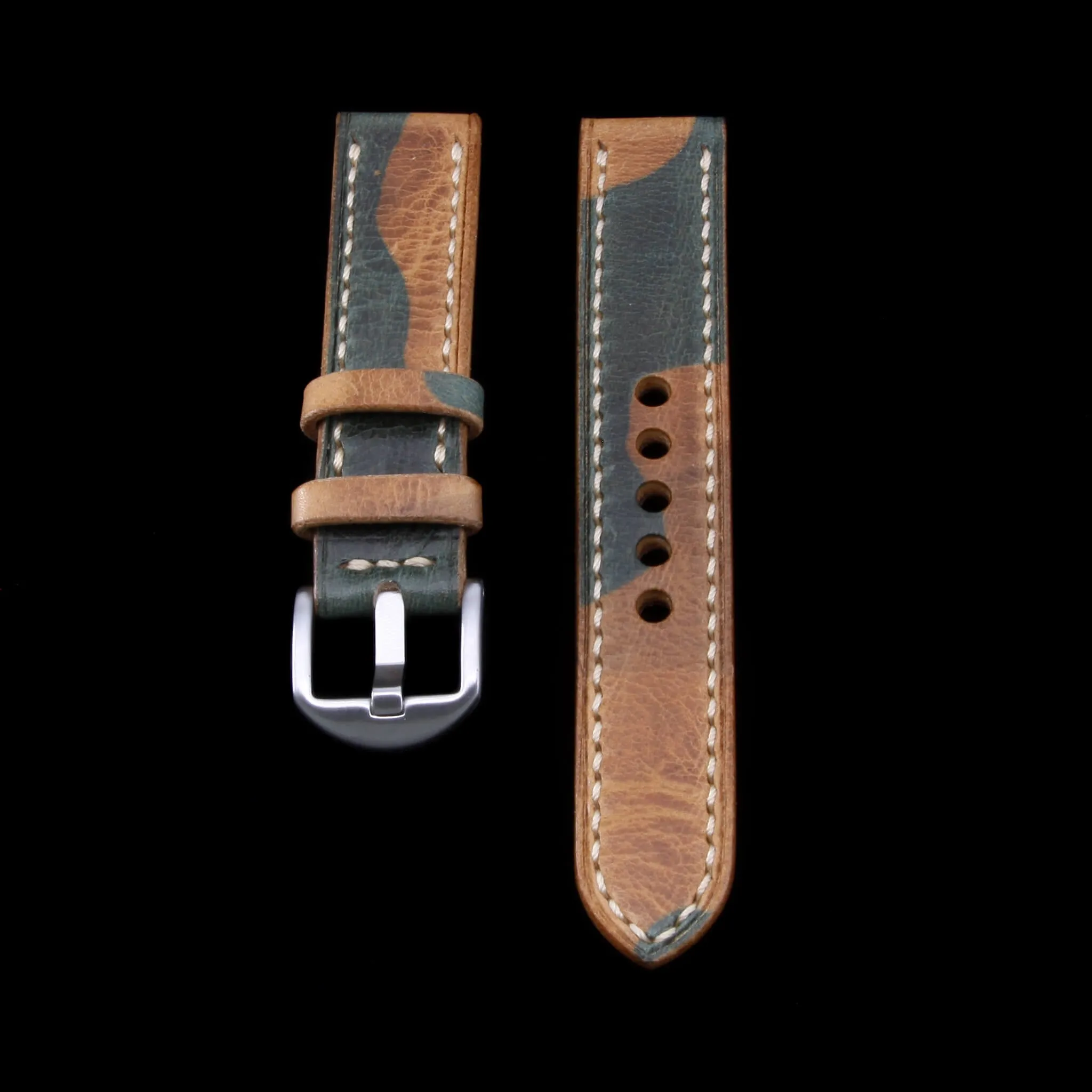 Leather Watch Strap, Military 101  | Full Stitch