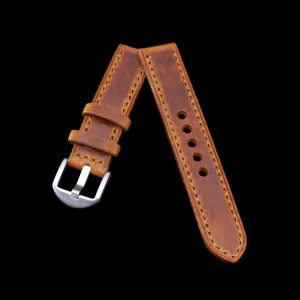 Leather Watch Strap, Vintage 403  | Full Stitch