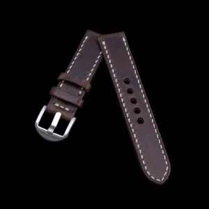 Leather Watch Strap, Vintage 405  | Full Stitch