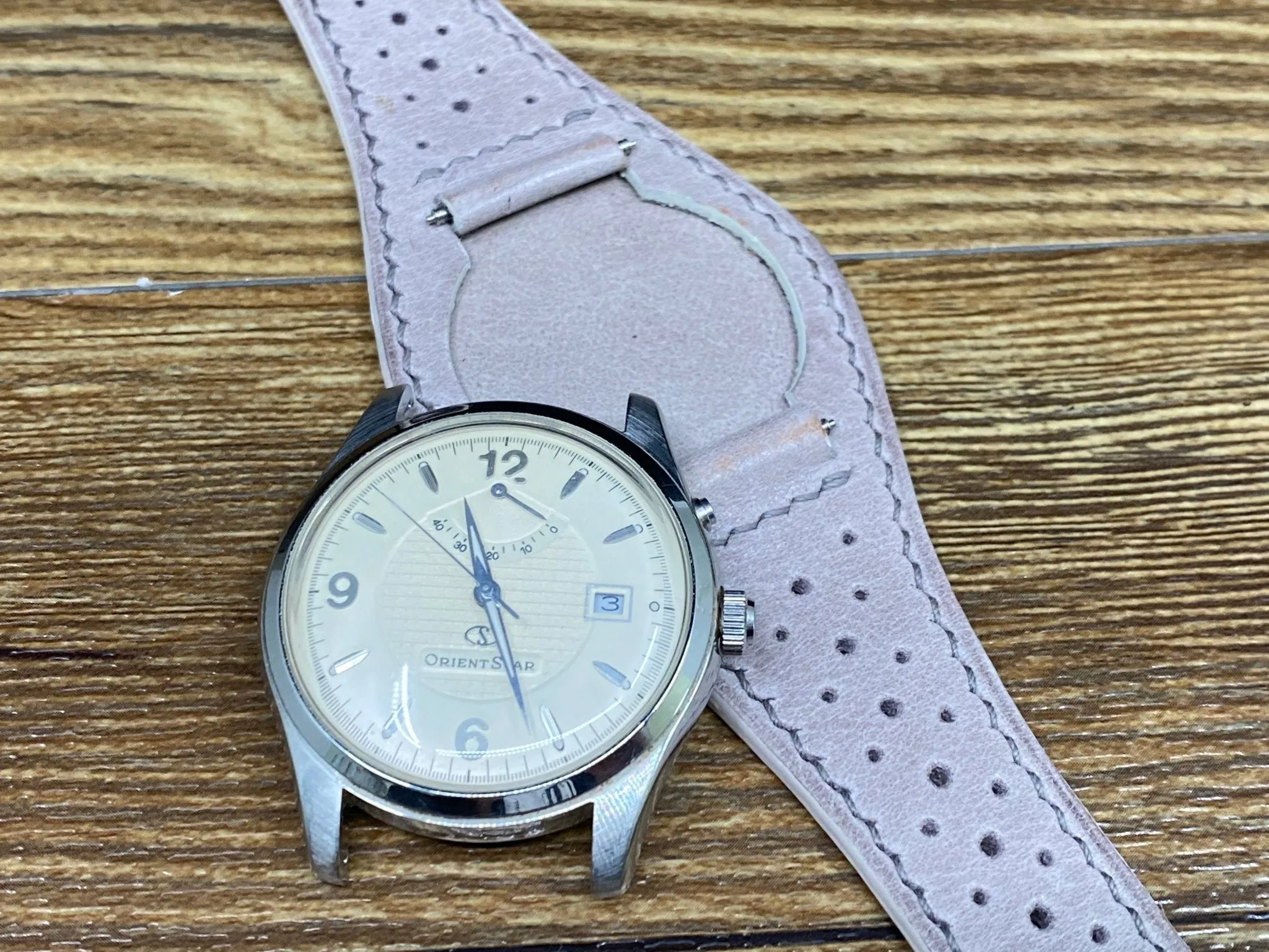 Leather Watch Straps 20mm, Racing Watch Straps, Rally watch band, Gray Leather Men wrist watch band replacement, 19mm leather cuff band, gift idea for Easter