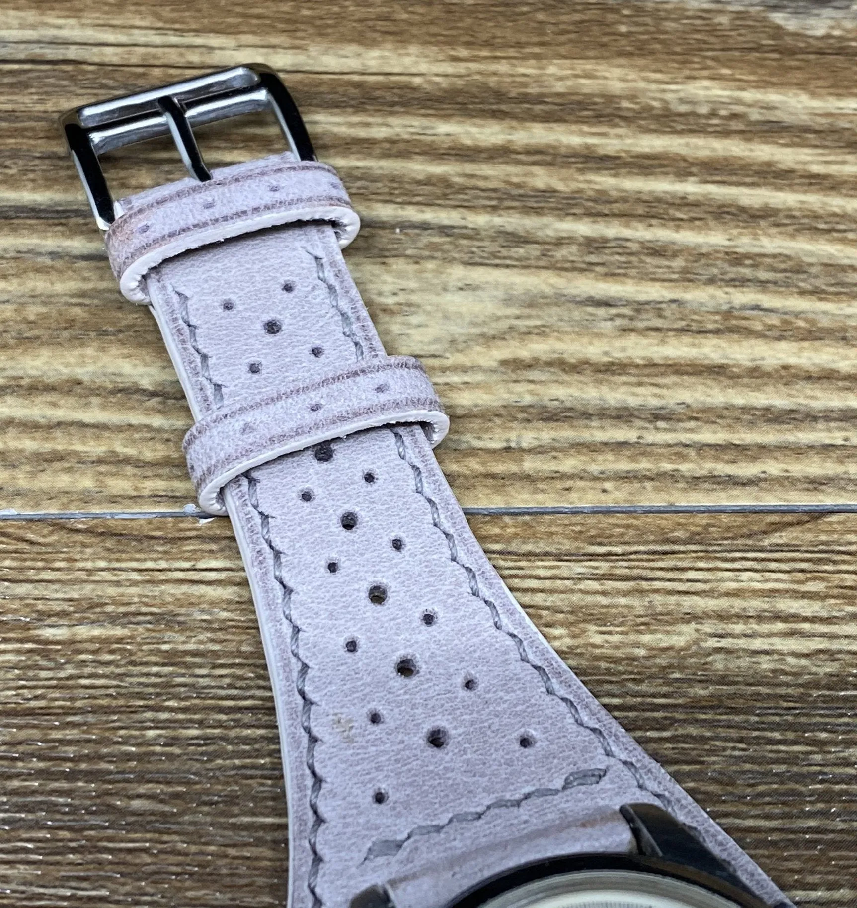 Leather Watch Straps 20mm, Racing Watch Straps, Rally watch band, Gray Leather Men wrist watch band replacement, 19mm leather cuff band, gift idea for Easter