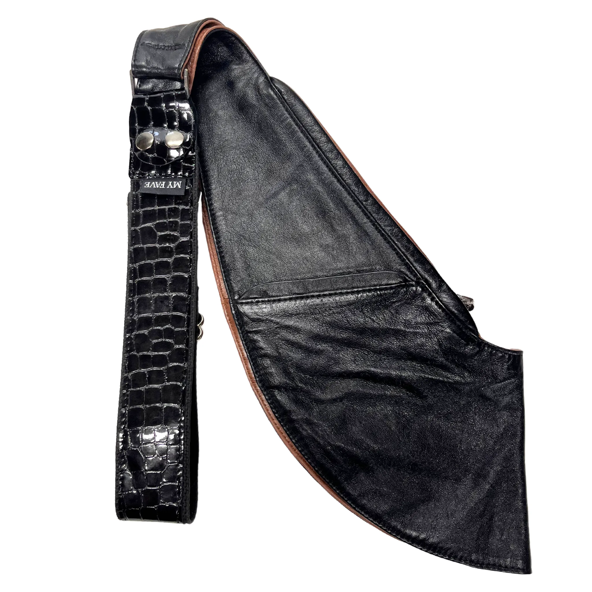 Leathers - Black Patent