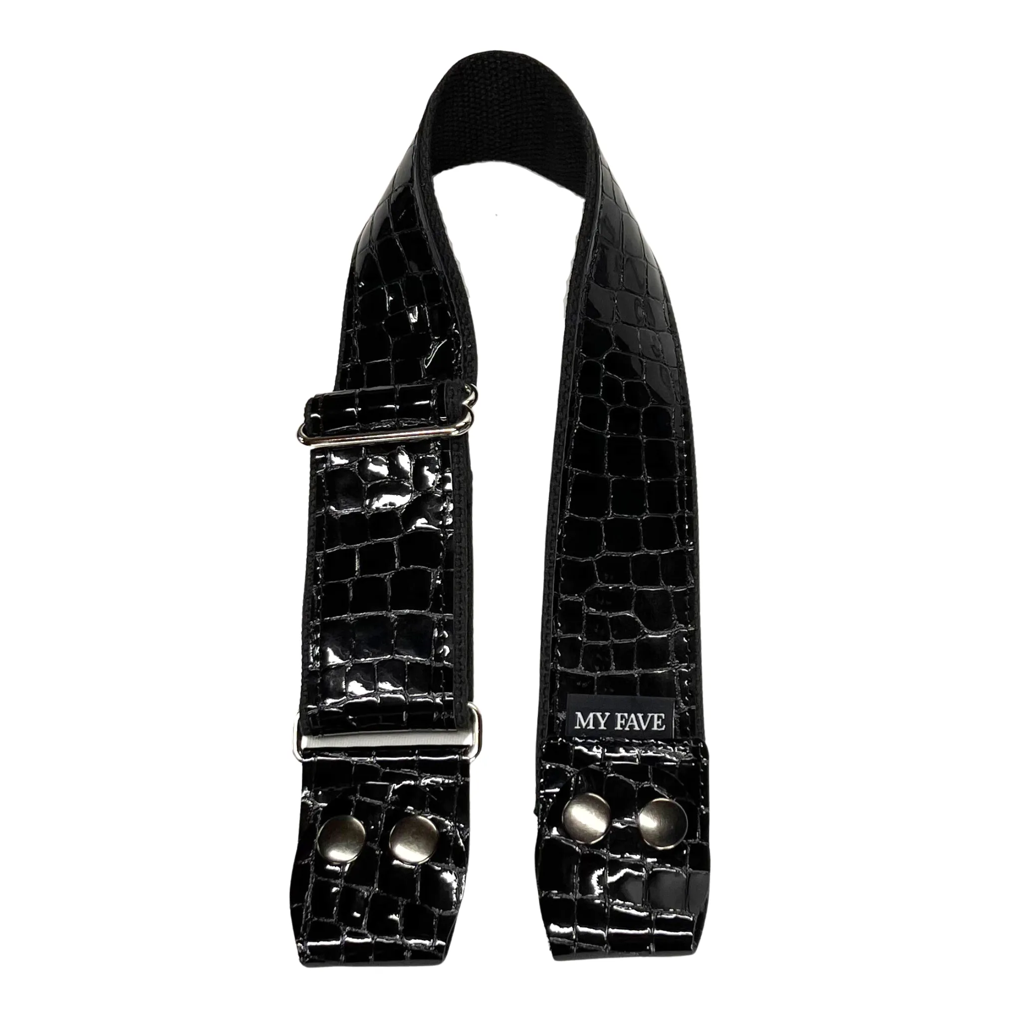 Leathers - Black Patent