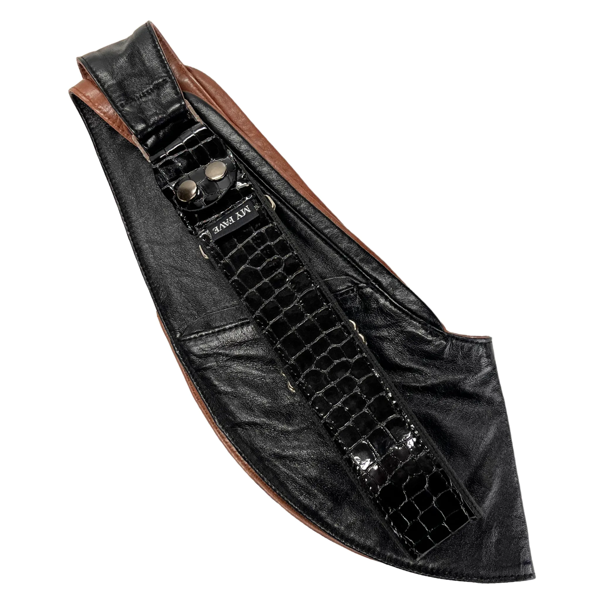 Leathers - Black Patent