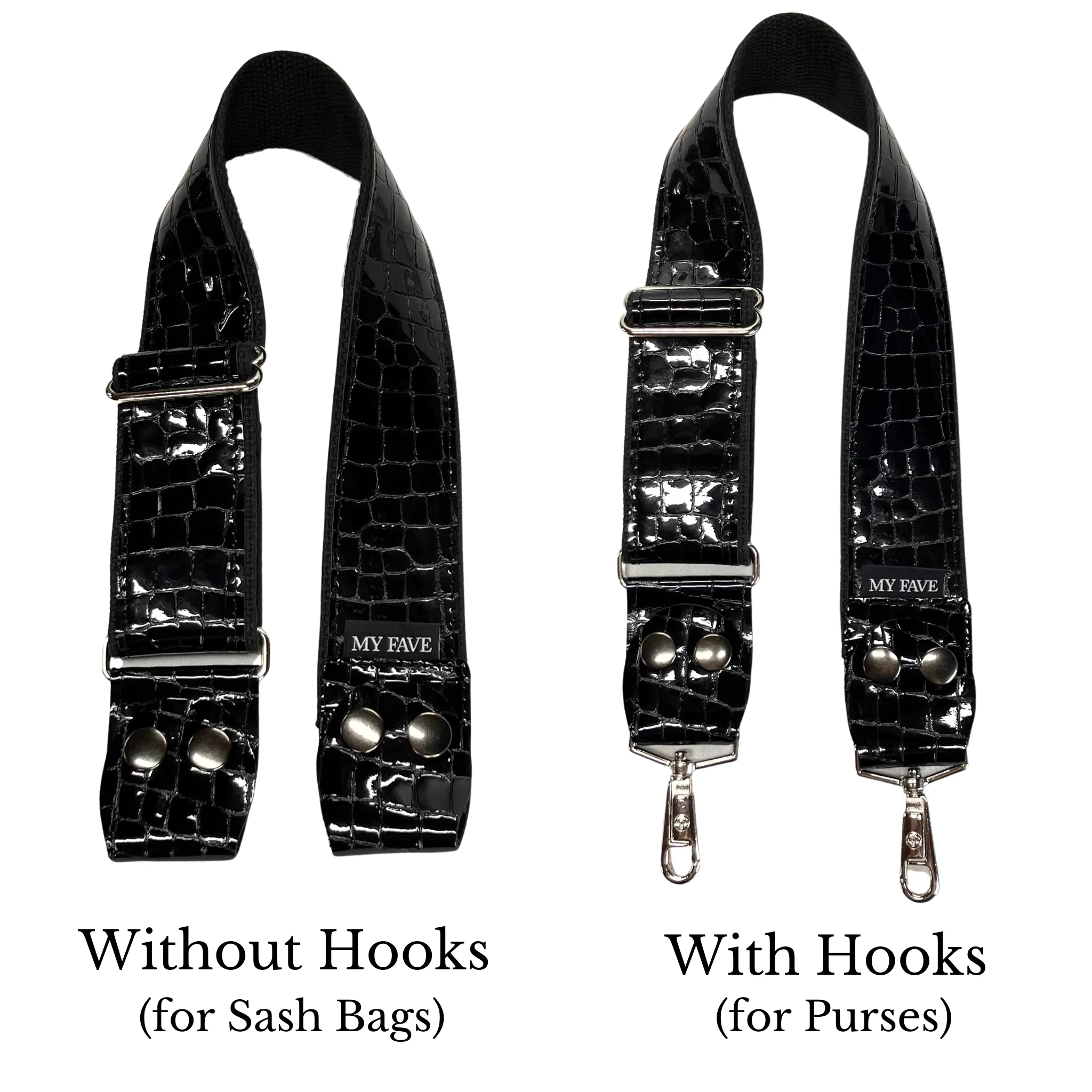 Leathers - Black Patent
