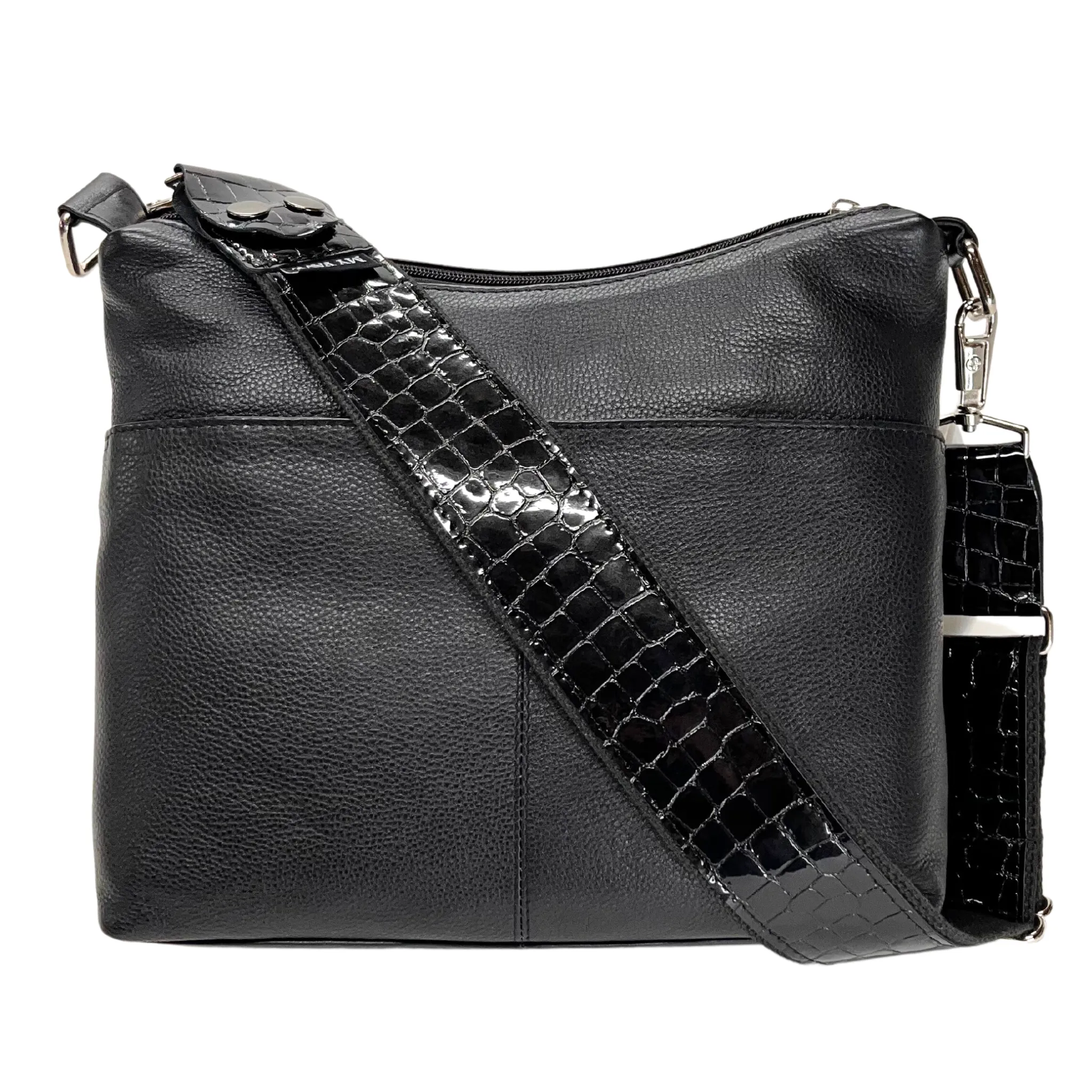 Leathers - Black Patent