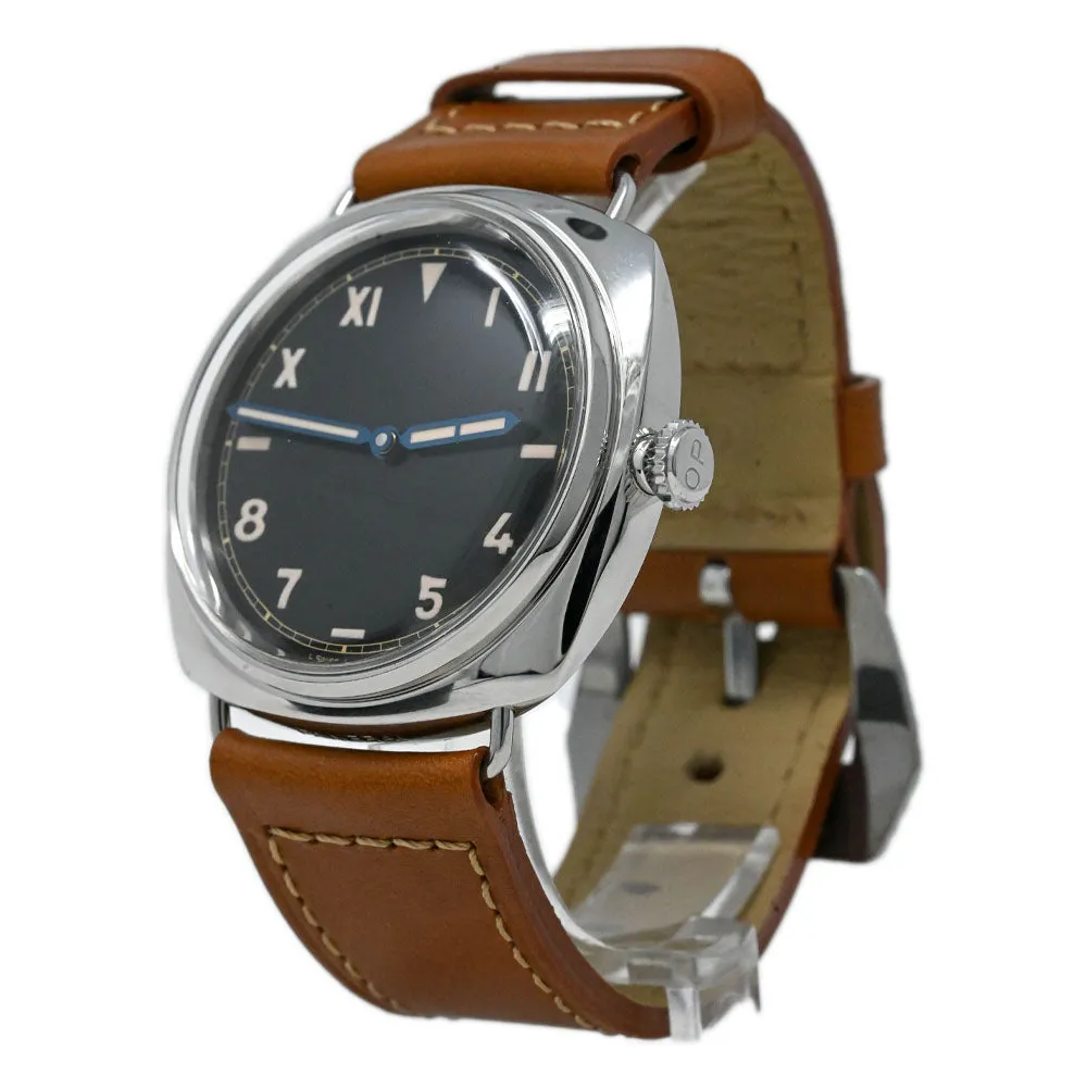 Limited Edition: Panerai Men's Radiomir 1936 Stainless Steel 47mm Black California Dial Watch Reference #: PAM00249