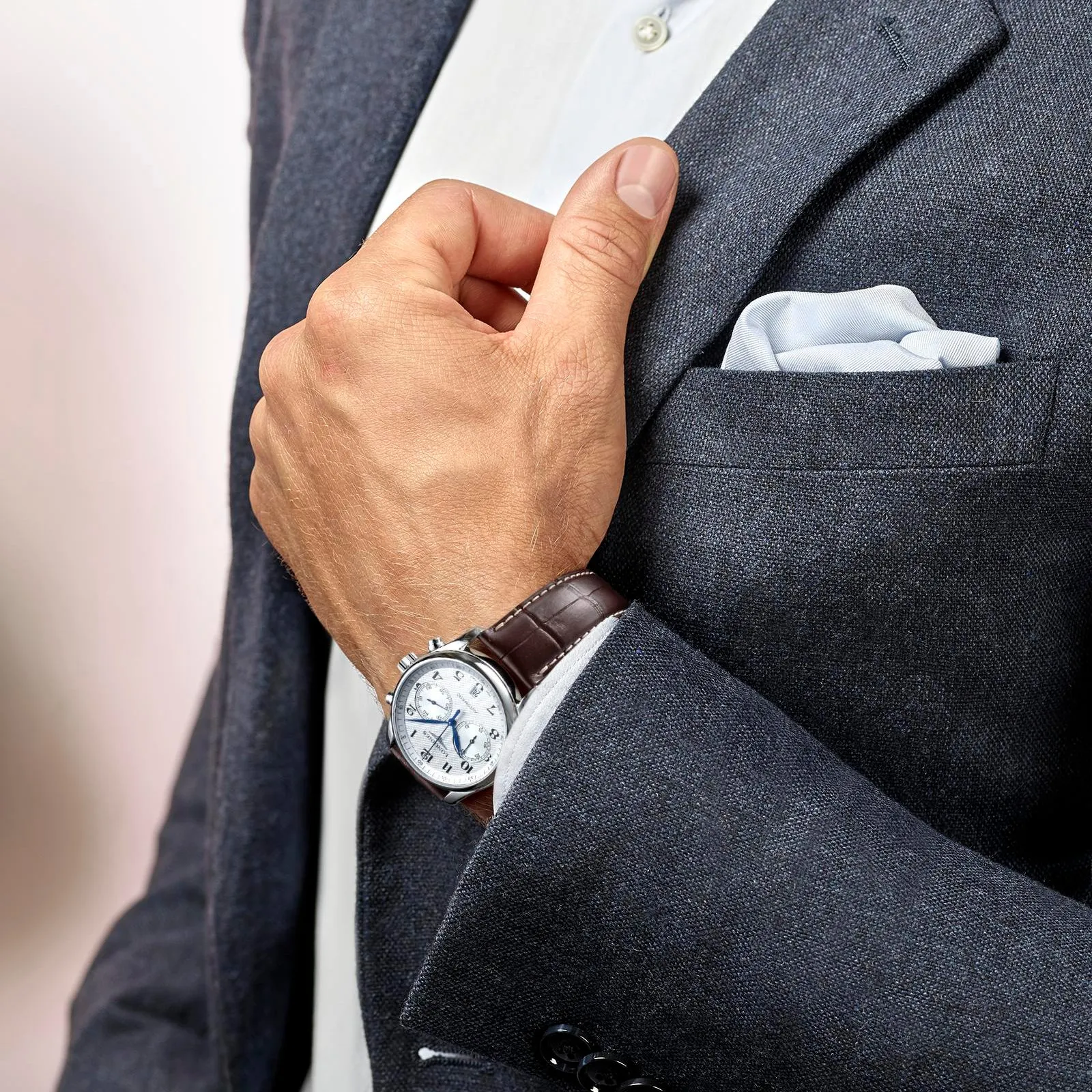 Longines Master Collection 40mm Silver Dial Gent's Watch
