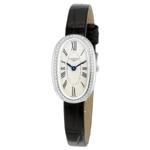 Longines Symphonette Quartz Diamond Silver Dial Ladies Watch L2.305.0.71.0