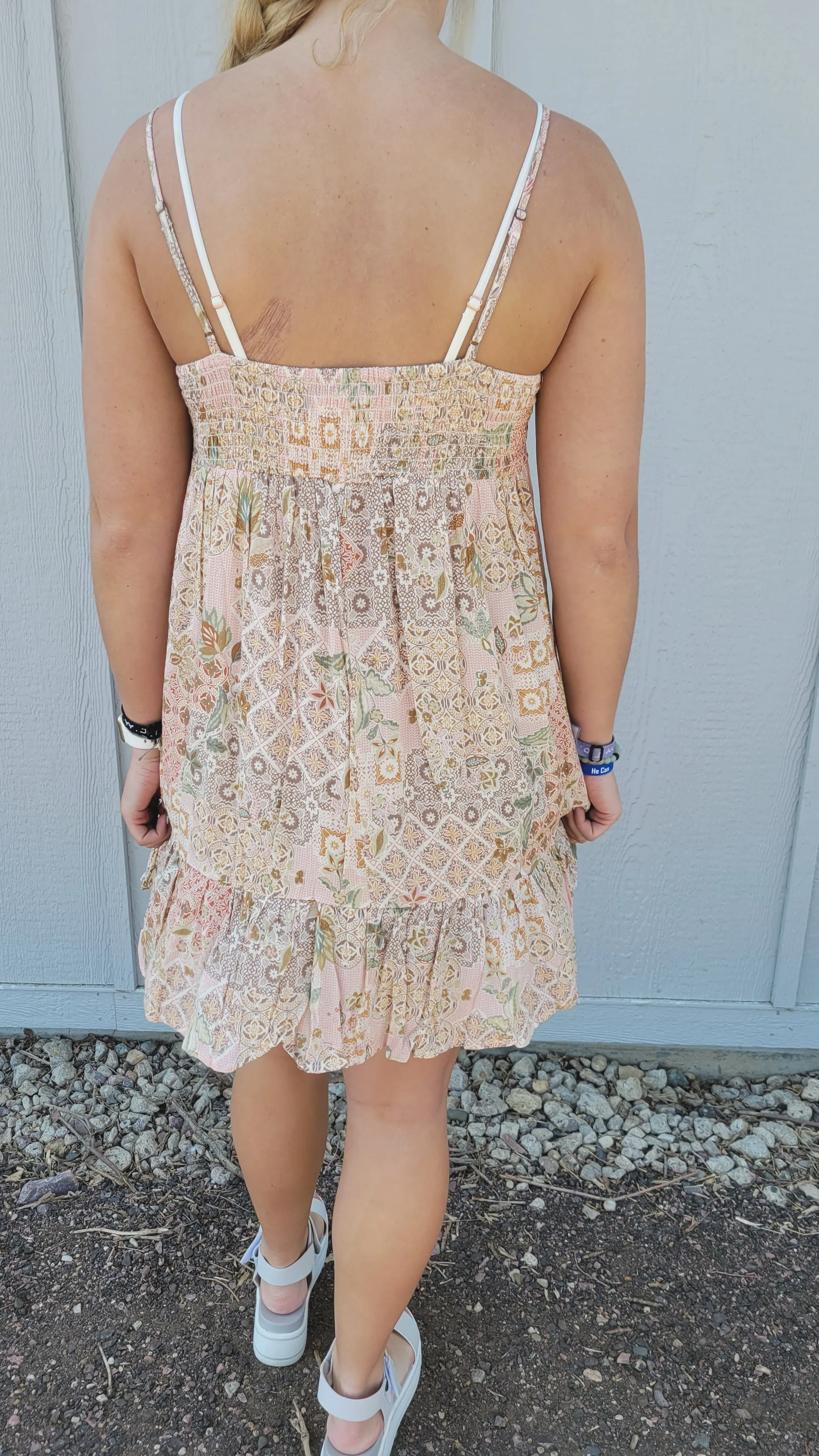 LUCY PRINTED MINI DRESS BY IVY & CO