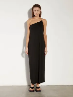 Luxe Jersey Asymmetrical Maxi