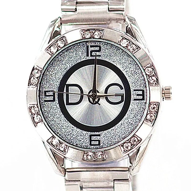 Luxury Gold Wristwatch Quartz Watch For Women Party Jewelry