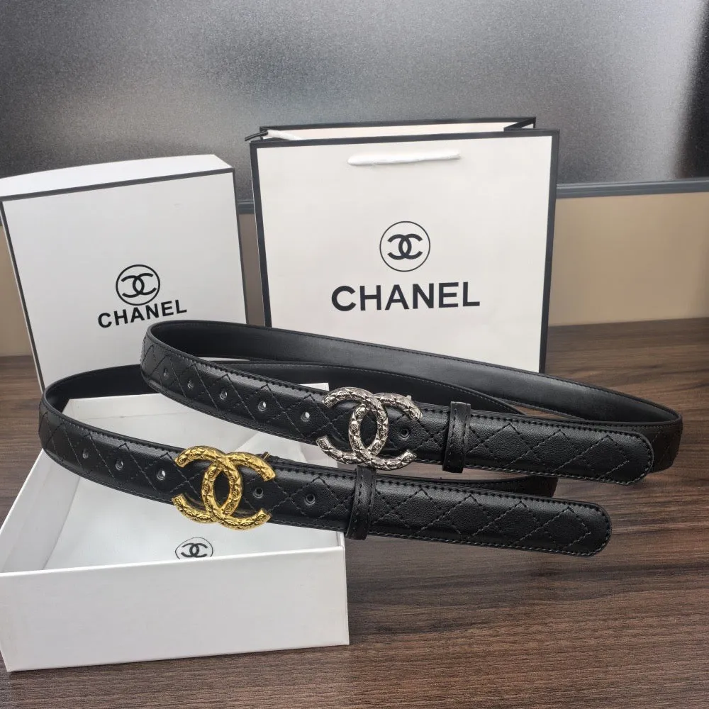 Luxury Monogrammed Embroidered Belt