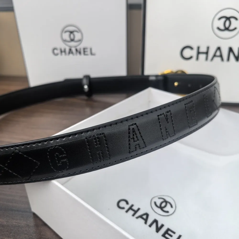 Luxury Monogrammed Embroidered Belt