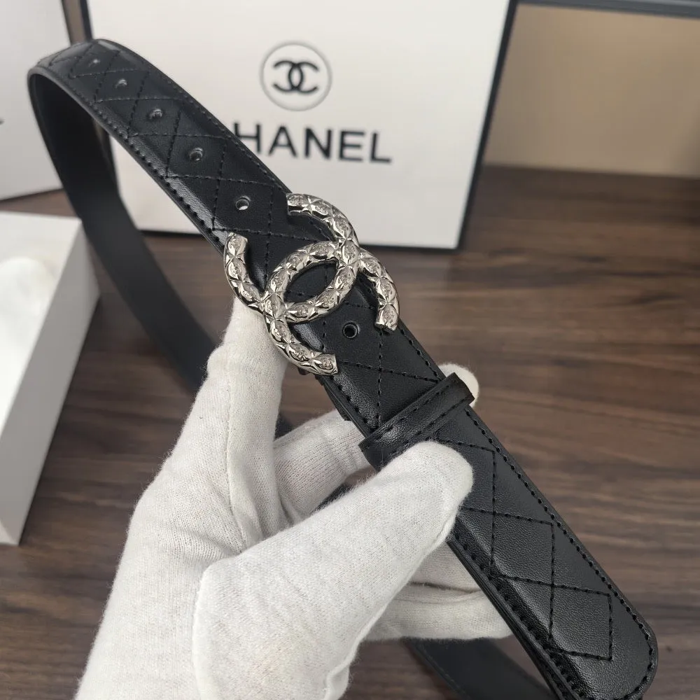 Luxury Monogrammed Embroidered Belt