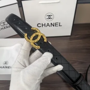 Luxury Monogrammed Embroidered Belt