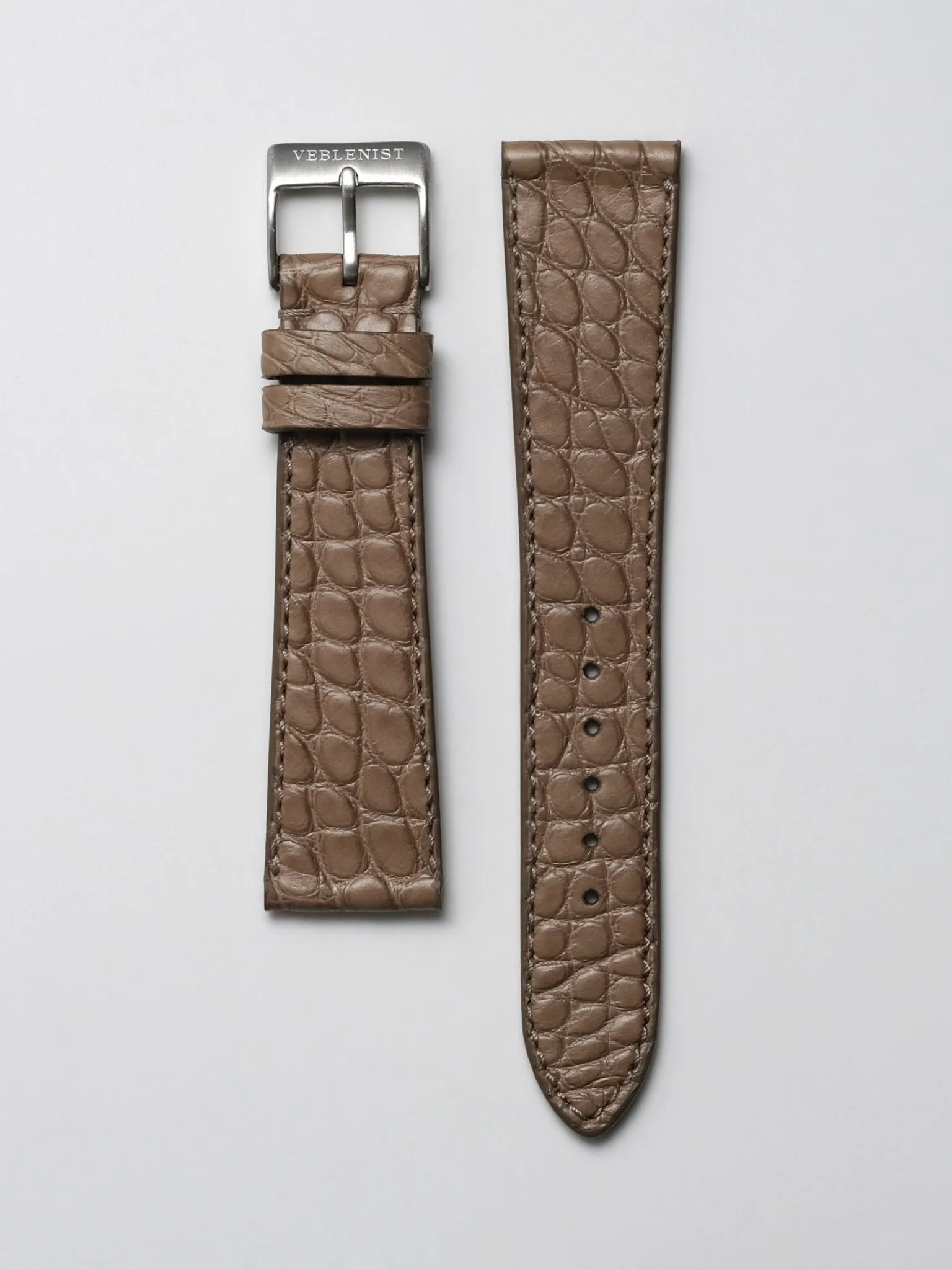 Matte Cafetto Alligator Round Pattern