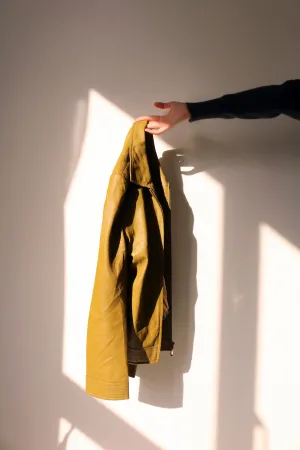 Maud Jacket- (korean vintage / sheepskin leather)